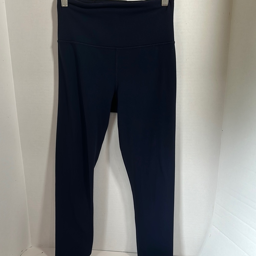 Athleta ultra high rise elation 7/8 tight navy blue size extra small